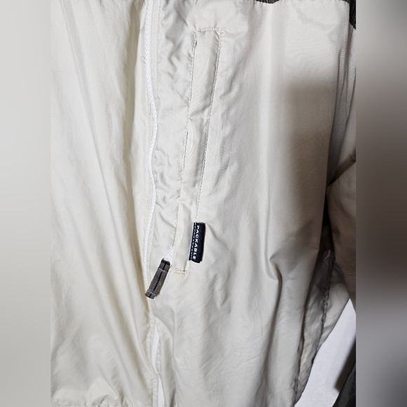 Columbia Greige and Gray Long Sleeve Windbreaker Jacket Men's Size Large - Picture 12 of 13